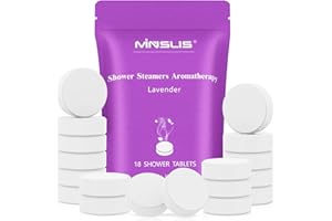 MINSLIS Shower Steamers Aromatherapy -18 Packs Lavender Shower Bombs, Birthday Gifts for Women and Men, Stress Relief Self Care Gifts for Mom, Christmas Gifts, Stocking Stuffers for Women