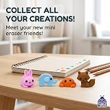 PURPLE LADYBUG Adorable Animals EraserLab DIY Clay Kit 8 Colors view 11