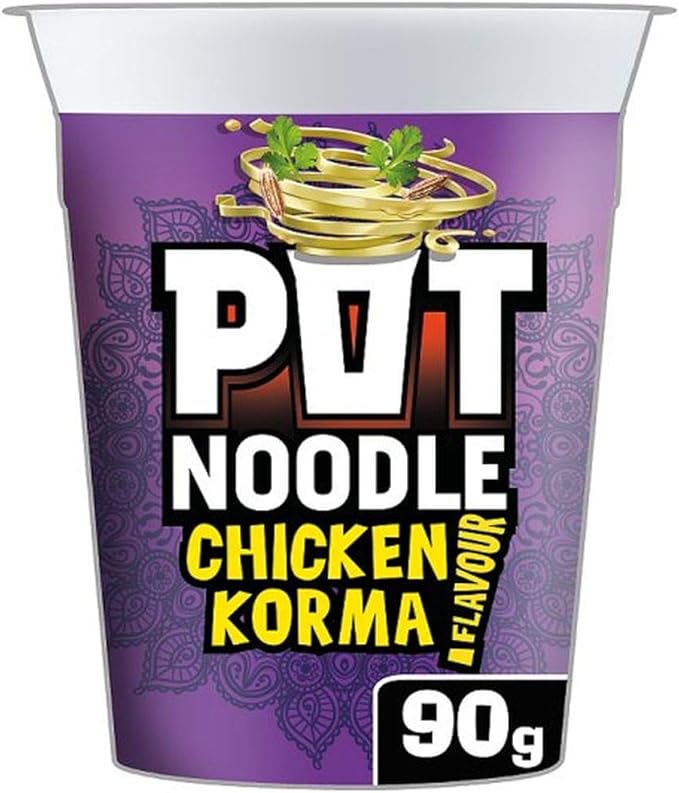 Amazon Pot Noodle ポットヌードルチキンコルマの90グラム Pot Noodle Chicken Korma 90g 並行輸入品 Pot Noodle 麺類 パスタ 通販