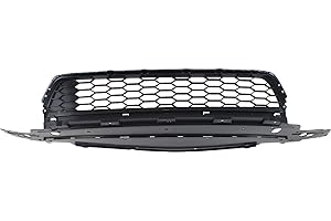 Garage-Pro Bumper Grille Compatible with 2013-2015 Honda Accord Textured Gray Front