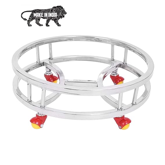 NAVUM ROSHANI Stainless Steel (Heavy Quality) LPG Cylinder Stand LPG