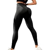 Resistance Band Leggings for Women, High Waist Leggings with Built-in Resistance Bands for Yoga, Gym, Workout