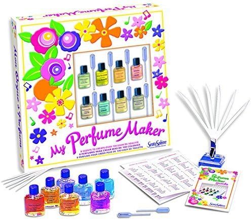 SentoSphere Perfume Maker Game - with 8 natural essences and fragrances by Sentosphere USA