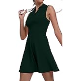 Womens Two Piece Tennis Golf Dress UPF 50+ Active Athletic Exercise Sports Wear Dresses for Women with Pocket Separate Shorts