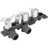 AJU75152602 Washer Inlet Valve Assembly for LG Washing Machine | Replaces:WT7405CW WT7305CV WT7305CW WT7150CW 31452 WT7250CW WT7880HWA WT7300CW WT7900HBA WT7060CV WT7800CW WT7300CV WT7100CW