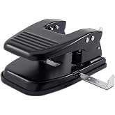 Office Depot&reg; Brand 2-Hole Paper Punch, Black