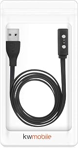 kwmobile USB Charger Cable for Pebble 2SE, 2+, Time, Time Steel, Time Round view 6