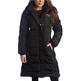 Reebok Womens Maxi Puffer Jacket - Long Length Parka - Heavyweight Wind & Water Resistant Insulated Winter Jackets for Women