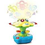 Happkid Baby Crib Toys Baby Soother Lights with Colored projections, Magical Lightshow Toys for Baby from 0 Month