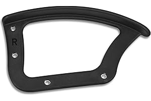 Maitys 1 Pcs Replacement Office Chair Loop Armrest Rings Plastic Office Chair Replacement Parts for Work Desk Gaming Chairs Fit Arm Rest Accessories (Right Side)