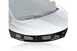 FILTERUP OEM Style Wiper Cowl Top Cover Windshield Grille Panel Assy Compatible with 2015 - 2020 Ford F-150 Replacement for FL3Z-15022A69-A, FL3Z-15022A68-A (Front Driver & Passenger Side)