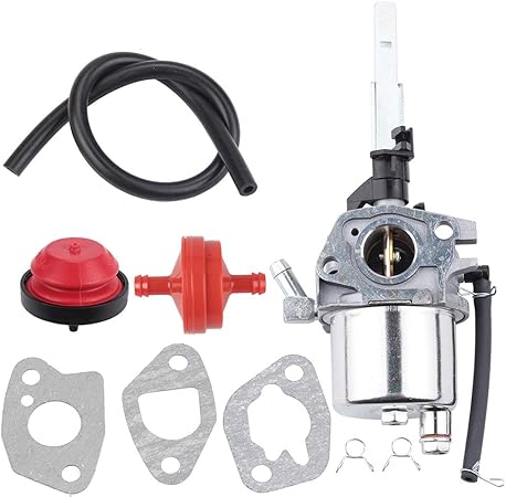 Amazon Com Carburetor With Primer Bulb Fuel Filter Kit For Ariens Snowblower 20001027 20001368 Poulan Pro 436565 Mcculloh 532436565 Lct 208cc Engine Snow Blower Garden Outdoor