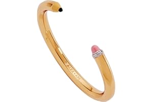 Alex and Ani School-Themed Charm Bracelet for Women - Adjustable Gold Bangle with Enamel & Resin Icons, Ideal Gift for Teachers & Students