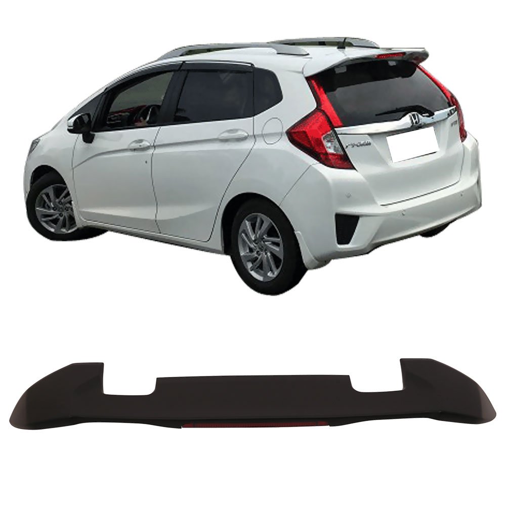 Roof Spoiler Compatible With 20152018 Honda Fit RS Style ABS Matte