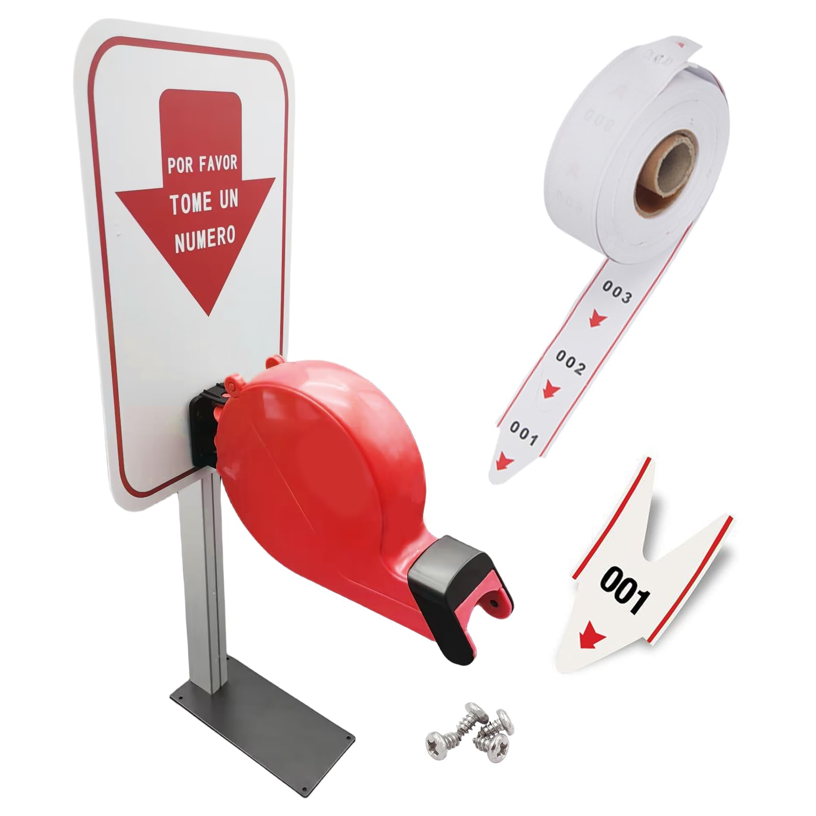 KOQICALL Take-A-Number System Ticket Dispenser with