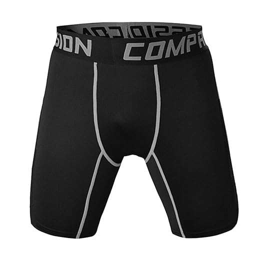 skinny fit gym shorts