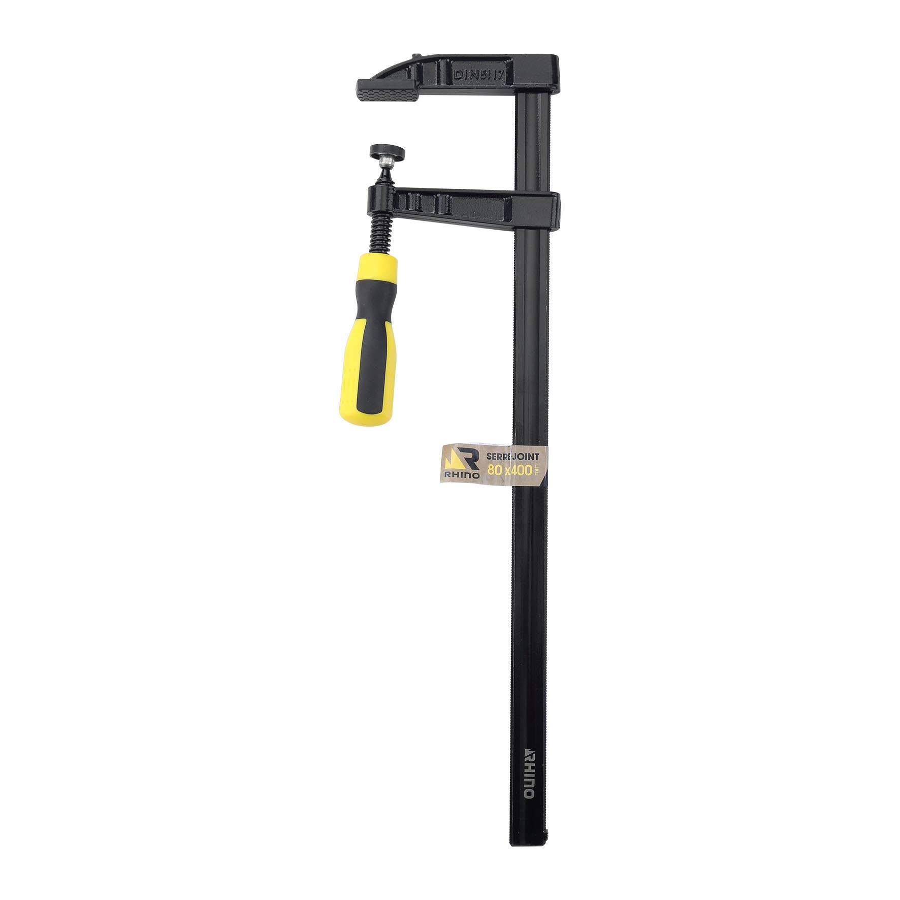 Rhino 41432 Greenhouse Screw Joints 80 x 400 mm 80 x 400 mm Sleeping Bar Clamp with Dual-Material Handle 80 x 400 mm 50 x 1. 146 mm