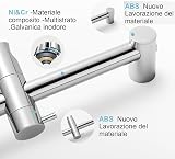 OFFO Shower Riser Rail 62cm Segmented Chrome Adjustable 28-61cm view 6