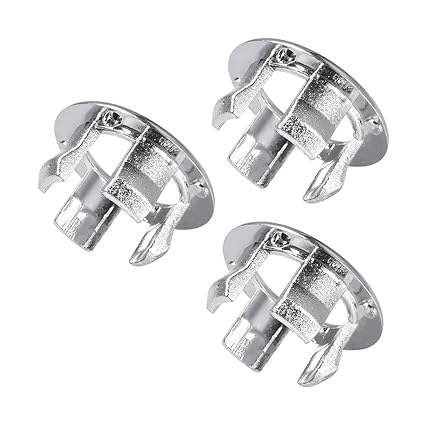 Uxcell Sink Overflow Covers Bathroom Kitchen Basin Trim Round Hole