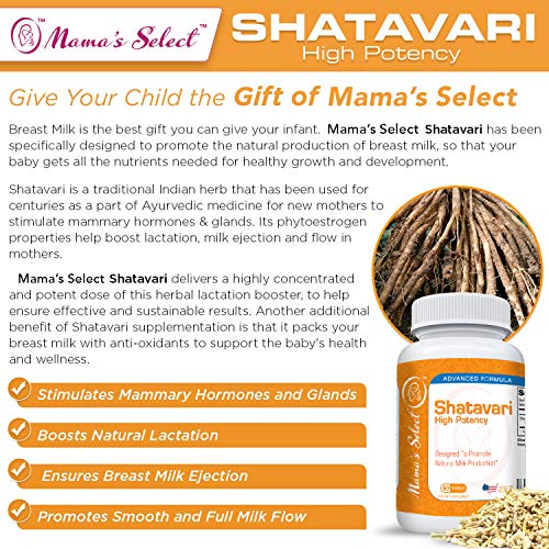 Shatavari - Natural Breast Milk Production & Lactation Supplement - Balances Female Hormonal System  - //coolthings.us