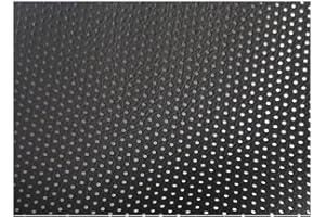 BORLWKYNH Leather Repair Patch Breathable Perforated Adhesive Self-Adhesive Repair Patch, Furniture Couch Car Seats Office Chairs Sofa Repair Patch Refurbished Patch（Black 17.7x39.4）