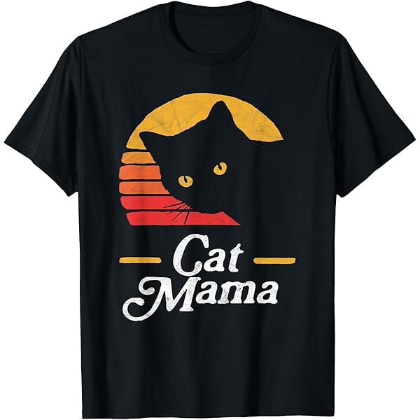 Amazon.com: Cat Daddy Vintage Eighties Style Cat Retro Distressed