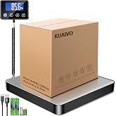 KUAIVO Shipping Scale, 440lb/0.35oz High Accurate Digital Postal Scale with Hold/Tare Function, Shipping Scale for Small Business, Packages, Luggage, Home Use, Battery &amp; Charging Cable Include