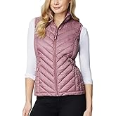 32 DEGREES Heat Womens Packable Vest (Small, Fig Berry)