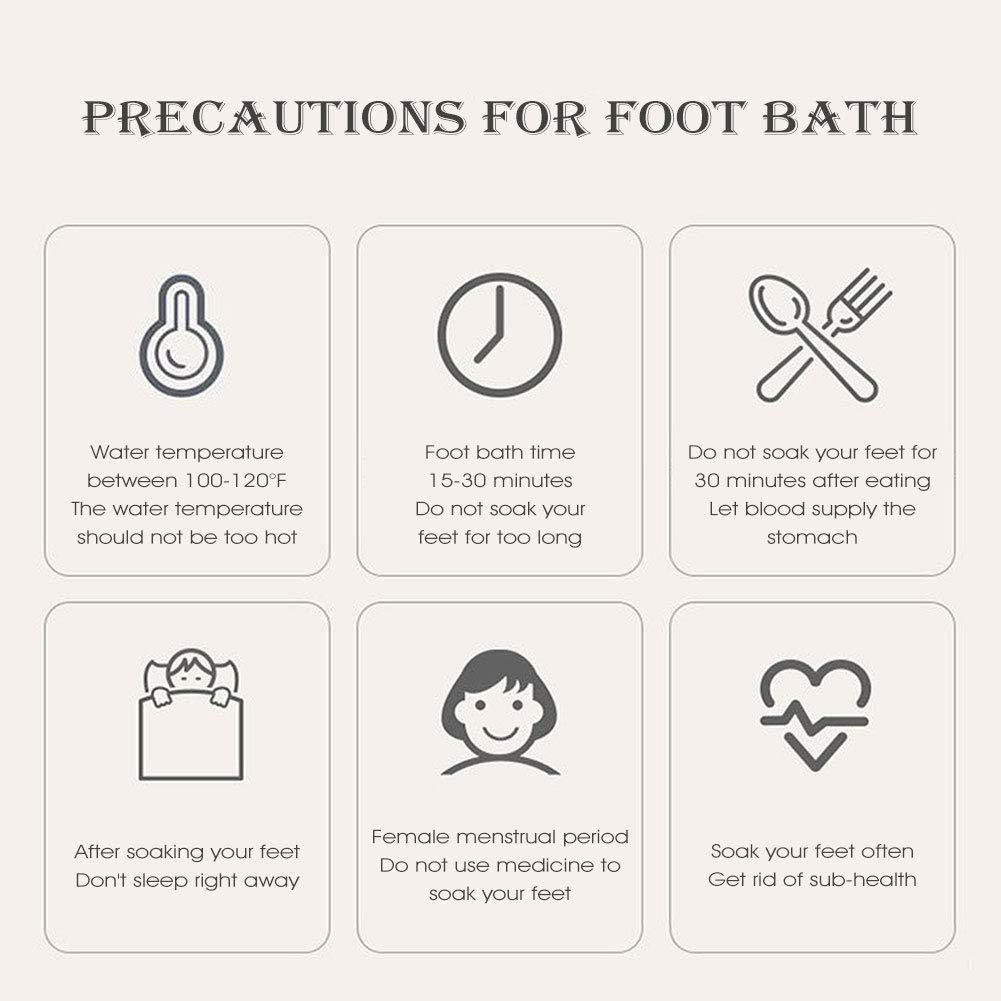 Foot Soaking Bath Basin, Large Size Feet Massager Tub, At Home Spa Pedicure Treatment: Beauty