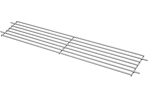 AOREWTGGH 7513 Grill Warming Rack for Weber Spirit 700, Genesis Silver B&C, 7513/88719 304 Stainless Steel Warming Rack Replacement for Weber Genesis 1000-5500, Gold B & C, 24.9 x 4.7 x 4 in