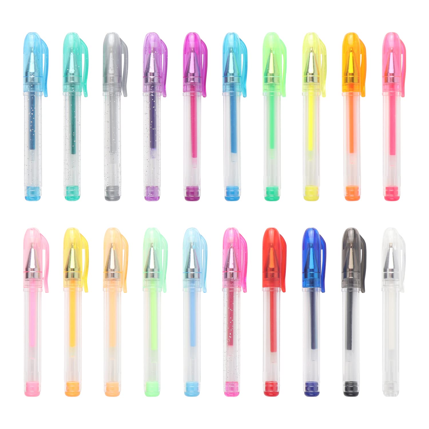 Minago Gel Pen Mini 20 Glitter Colored Pens