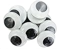 Lot De 8 Yeux Mobiles Luminescents Géants TOAOB 2-3 Pouces Avec Adhésif - Yeux Googly Pour Crafts Et Déco