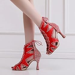 HROYL Women Ballroom Party Wedding Latin Salsa