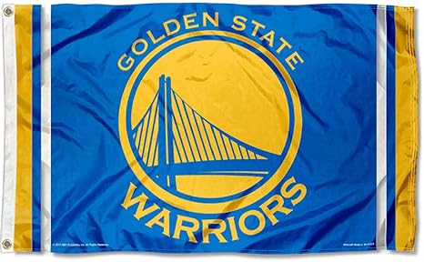 Amazon Com Wincraft Golden State Warriors 3x5 Banner Flag