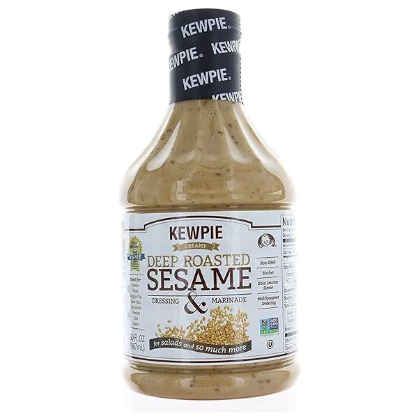 KEWPIE CREAMY DEEP ROASTED SESAME DRESSING & MARINADE,...