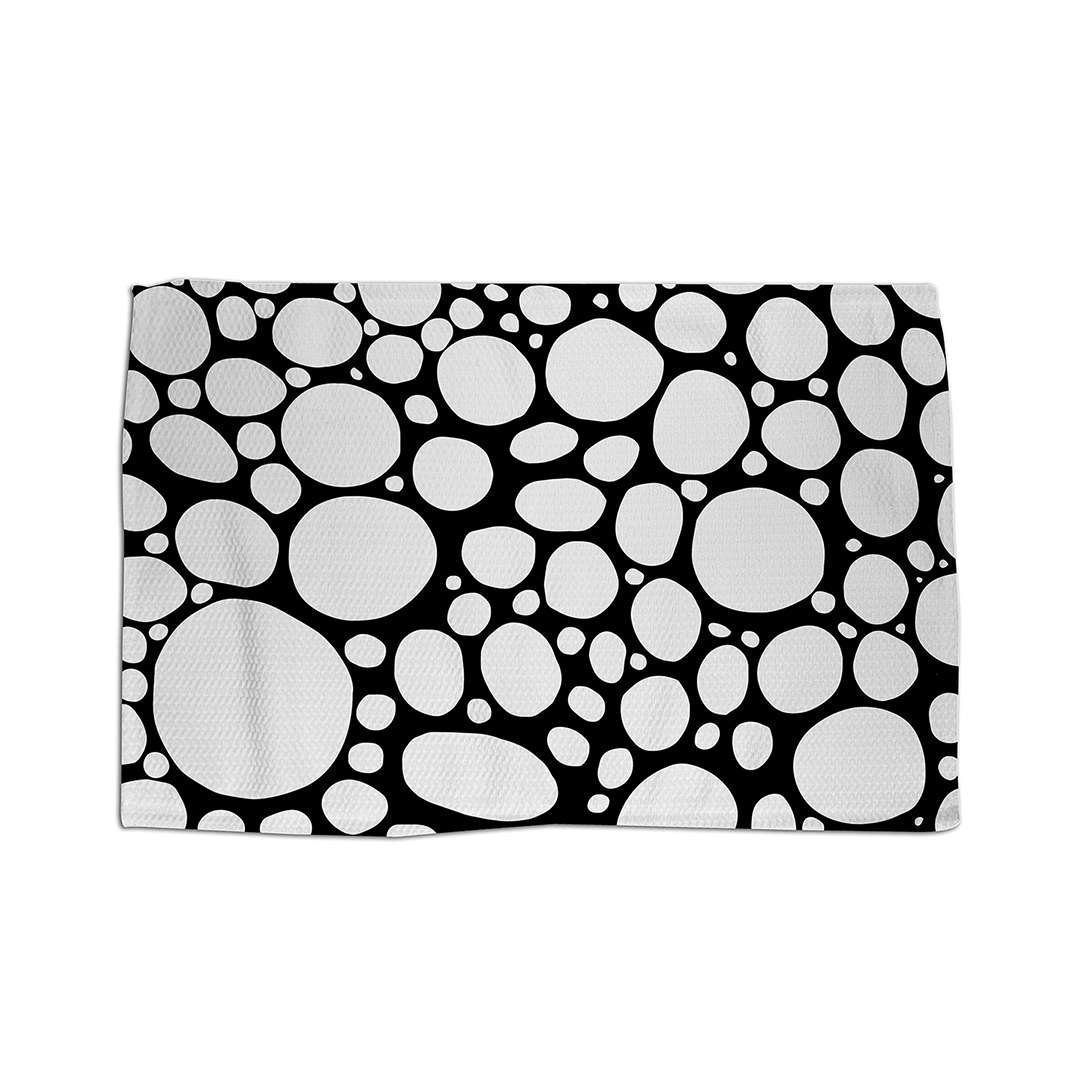 Funky Mod Black White Bubble Design Area Rug. Original one