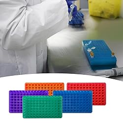 Plastic Tube Rack，Test Tube with Double Panel 96