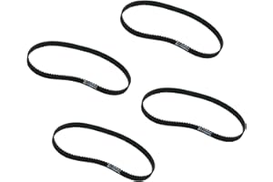 HNF Mini Saw Replacement Drive Belts- 110MXL-6 Fits for TruePower 919, Drill Master Mini Miter Cut-Off Chop Saw (4 Pack)