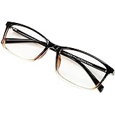 EyeYee Computer Reading Glasses Blue Light Blocking - Reader Eyeglasses Anti Glare Eye Strain Light Weight for Women Men