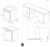Candy Integrated Dishwasher 14 Place Black Bezel C Rated Rapido SPEED-DRIVE view 6