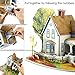 3D Architecture Houses Jigsaw Puzzles For Kids Handmade Creative Assemble Dream House (32 Pieces)