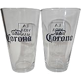Corona La Vida Mas Fina Pint Glass, Set of 4