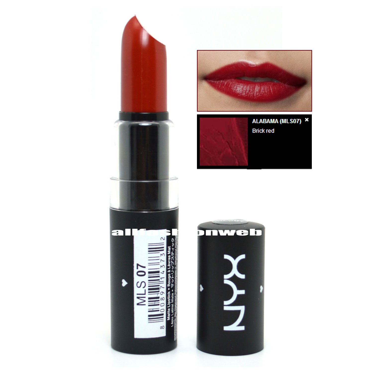nyx alabama lipstick
