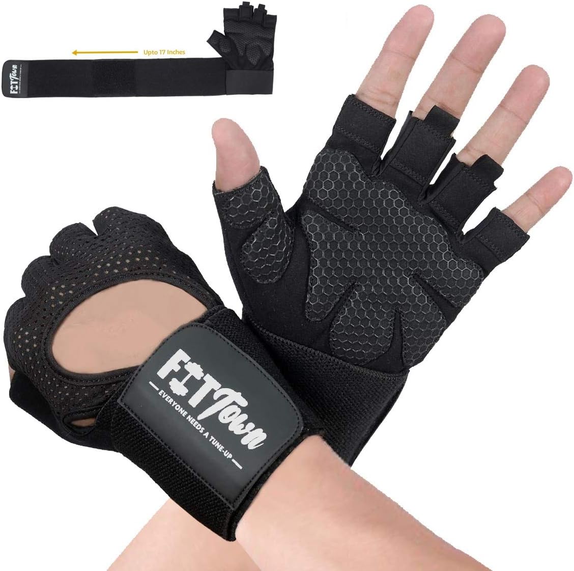 FitTown Gym Gloves for Women &amp; Men Workout Gloves
