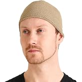 CHARM Cotton Kufi Hat Mens Beanie | Cap for Men, Hand Made, 2 Sizes, by Casualbox