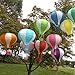 Joinwin 12 Inch Hanging Wedding Rainbow Hot Air Balloon Paper Lantern Party Decorations, Pack of 5 Pieces (Pure White)