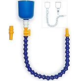 27" Bendable Transmission Funnel with Filter and Switch, Multi-Purpose Funnel is Suitable for All Automotive Oil,Transmission