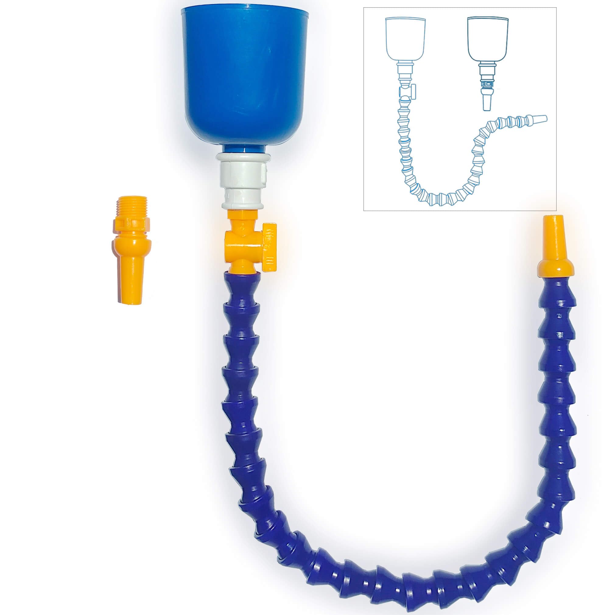 Photo 1 of 27" Bendable Transmission Funnel with Filter and Switch, Multi-Purpose Funnel is Suitable for All Automotive Oil,Transmission Oil and Other Liquids.