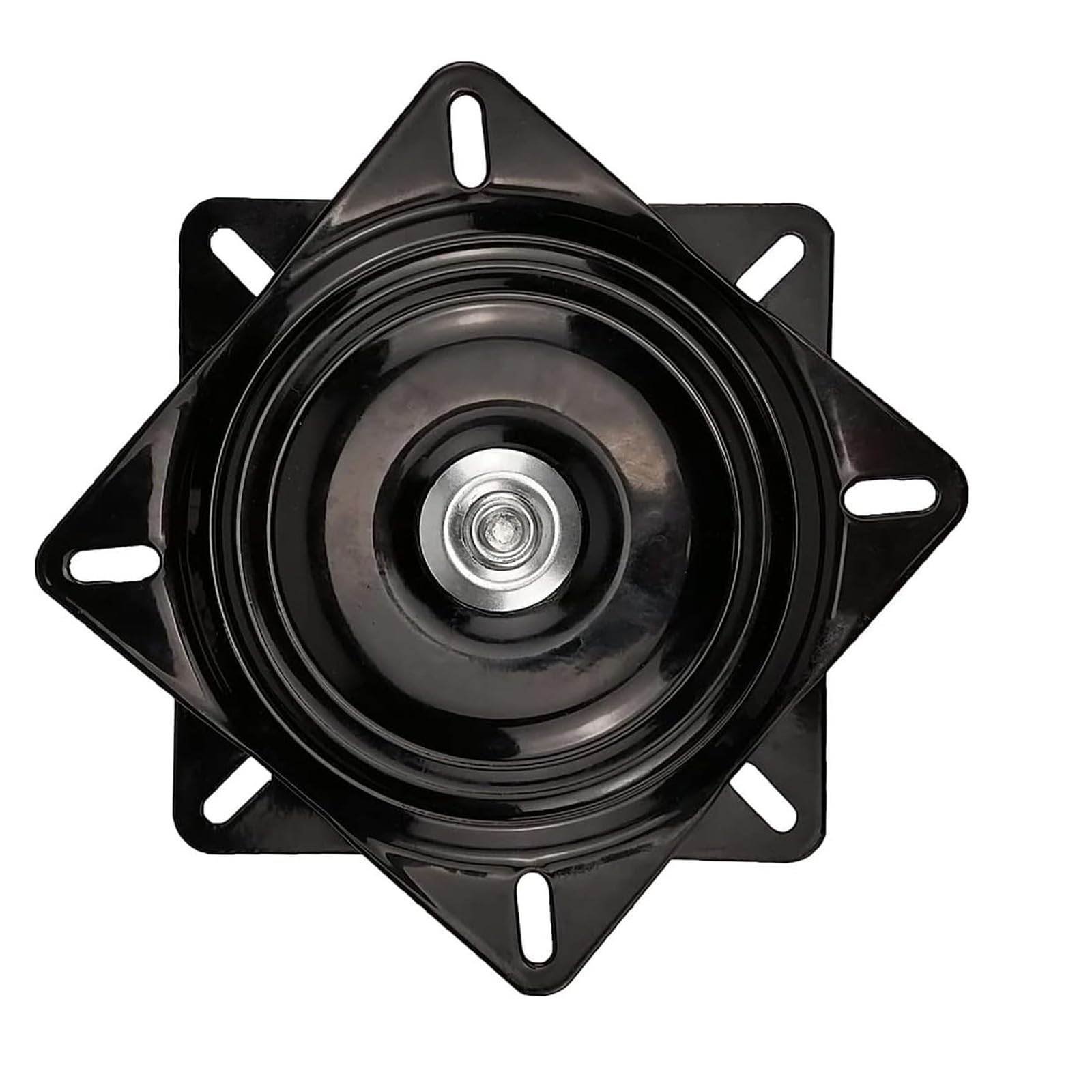 Photo 1 of AeKeatDa 12 Inch Bar Stool Swivel Plate Replacement 360 Degree Swivel Square Turntable Base 12 Inch Ball Bearing Swivel for Swivel Chairs, bar Chairs, Rotating Brackets and More