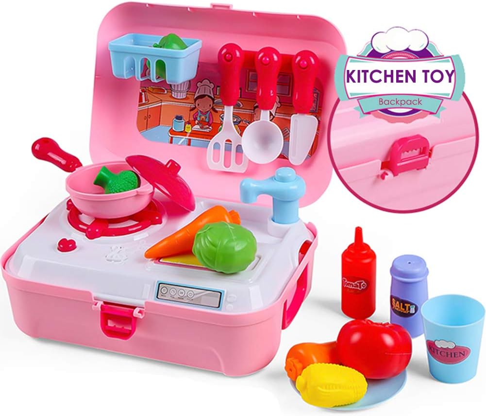 fisher price kitchen pink
